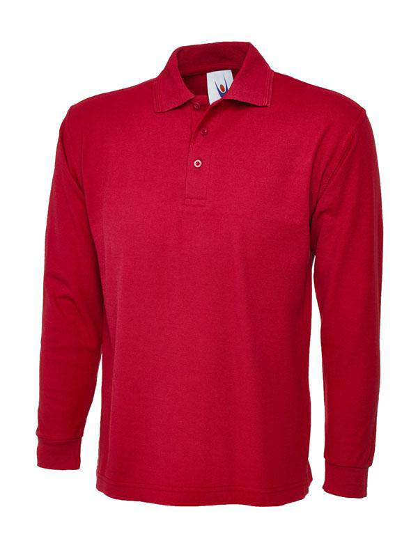 Epic Label Polos Uneek Clothing UC113 Longsleeve Poloshirt Mixte