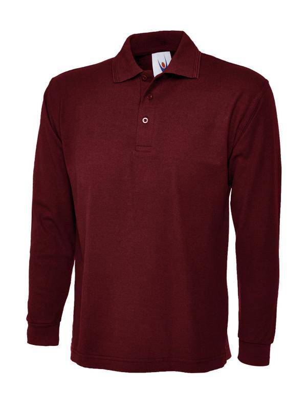 Epic Label Polos Uneek Clothing UC113 Longsleeve Poloshirt Mixte