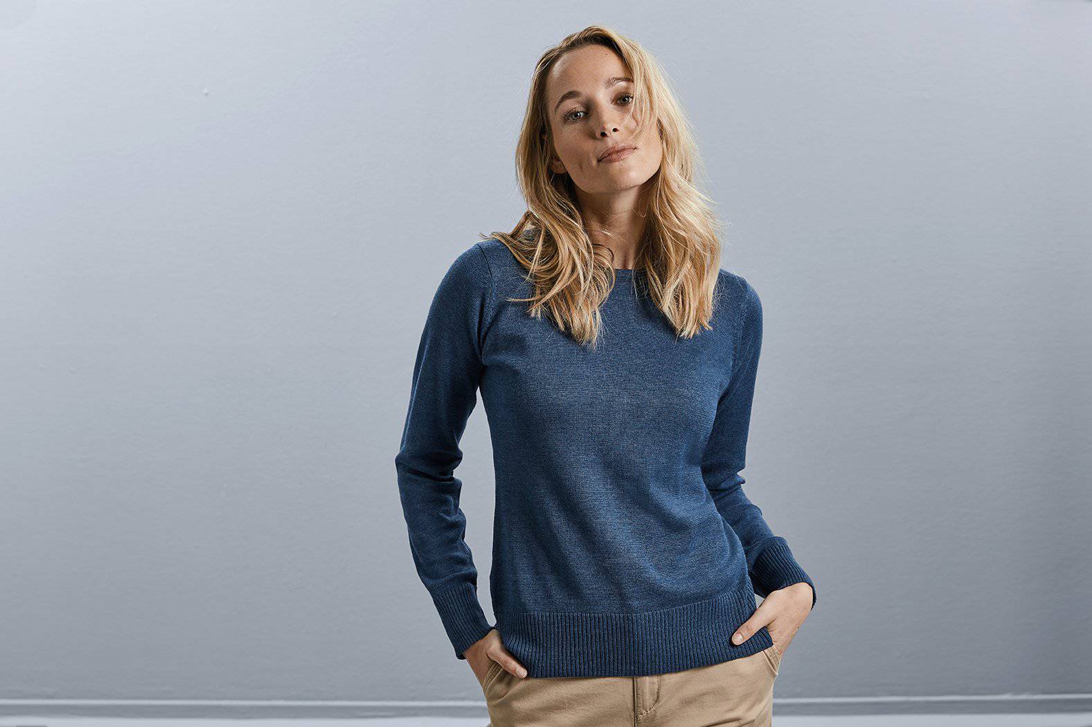 Epic Label Pull-over Russell Collection R-717F Pullover col rond Femme