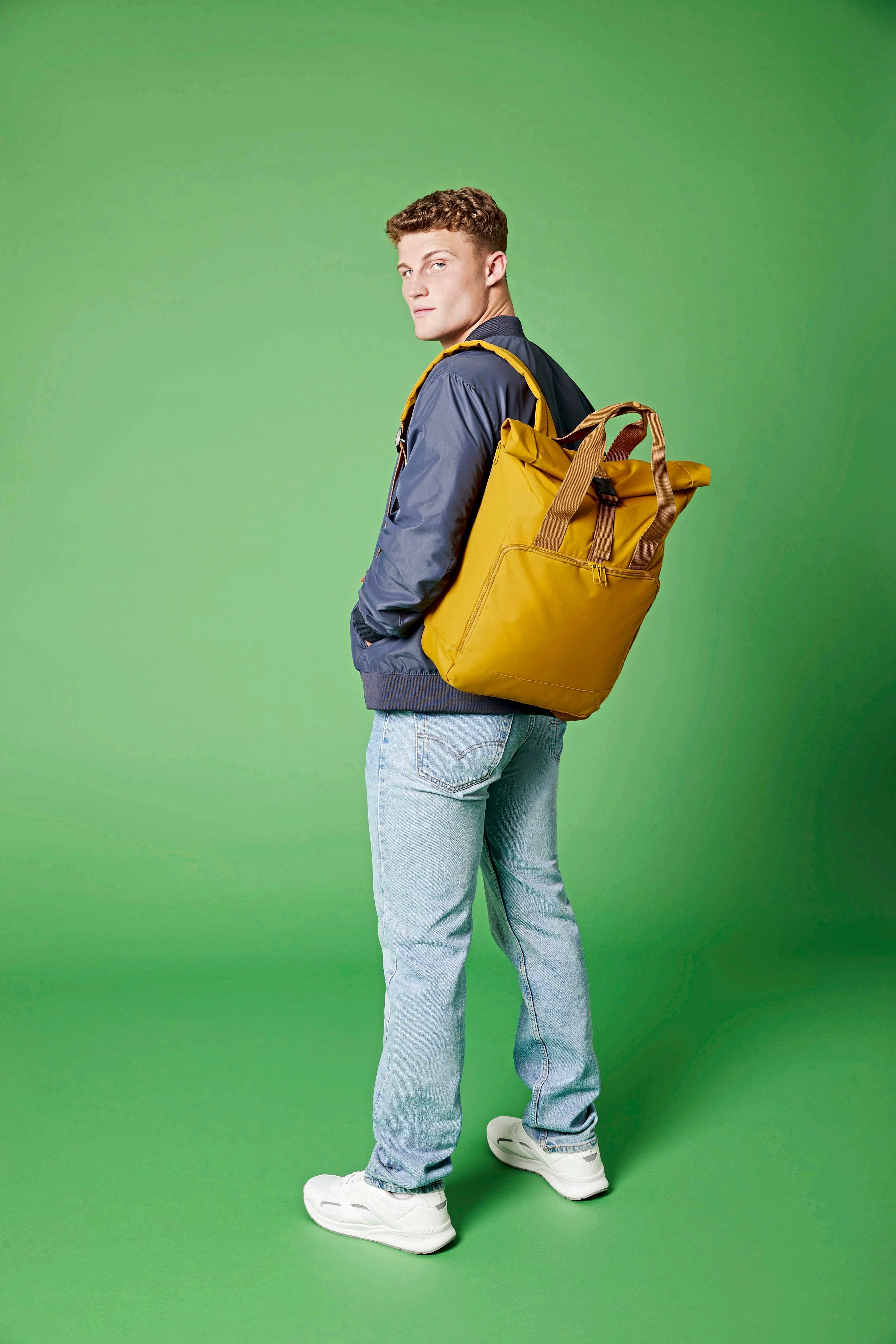 Epic Label Sacs Bagbase Bg118L Sac À Dos Pour Ordinateur Portable À Double Poignée Recyclé