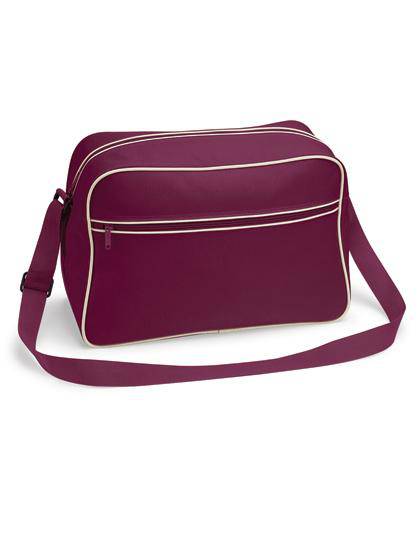 Epic Label Sacs Bagbase BG14 Sac Porté Épaule Rétro 40x28x18cm