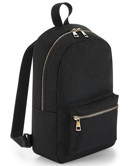 Epic Label Sacs Bagbase BG233 Metallic Zip Mini Backpack 23x35x12cm
