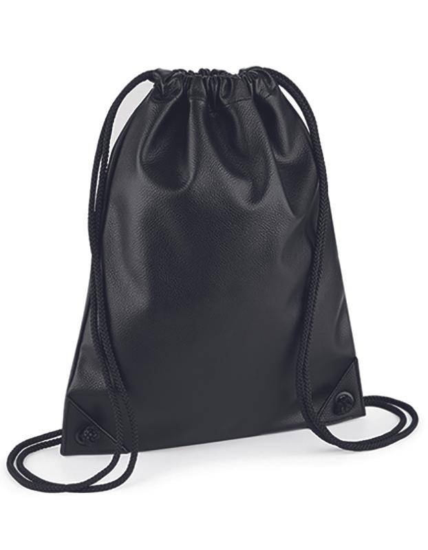 Epic Label Sacs Bagbase BG250 Faux Leather Gymsac 33 x 43 cm
