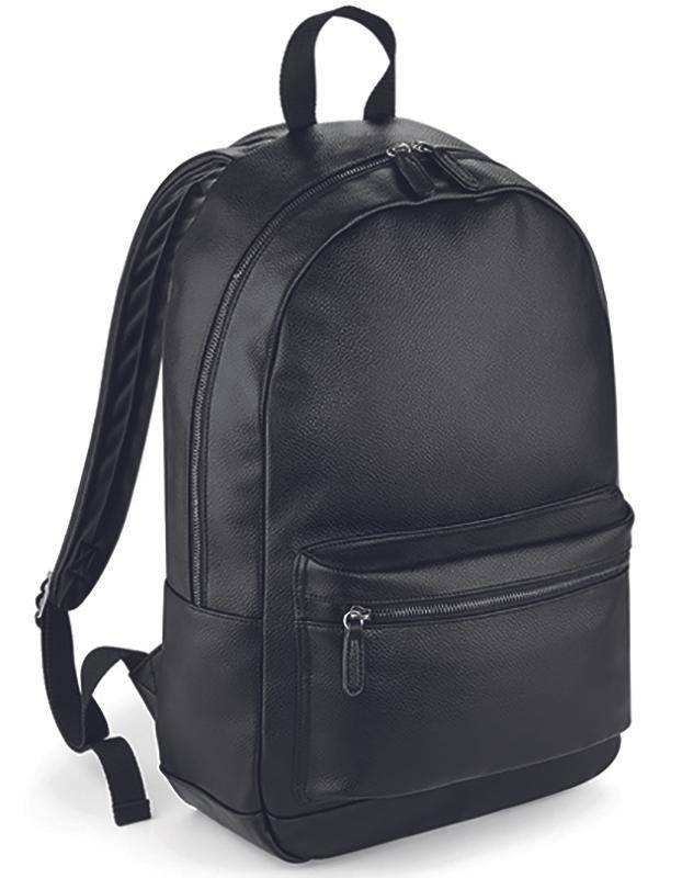 Epic Label Sacs Bagbase BG255 Sac À Dos Tendance En Faux Cuir 31x47x16cm