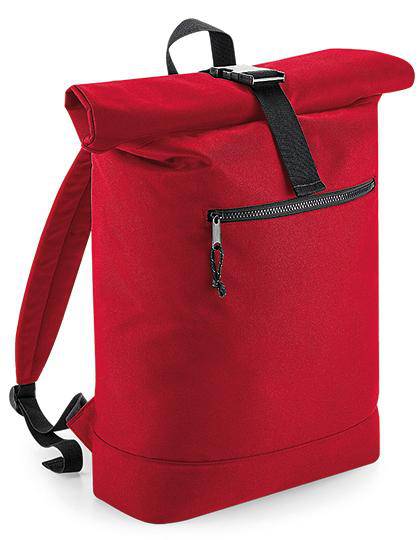 Epic Label Sacs Bagbase BG286 Sac À Dos Avec Rabat Enroulable Recyclé 32x44x13cm
