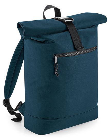 Epic Label Sacs Bagbase BG286 Sac À Dos Avec Rabat Enroulable Recyclé 32x44x13cm