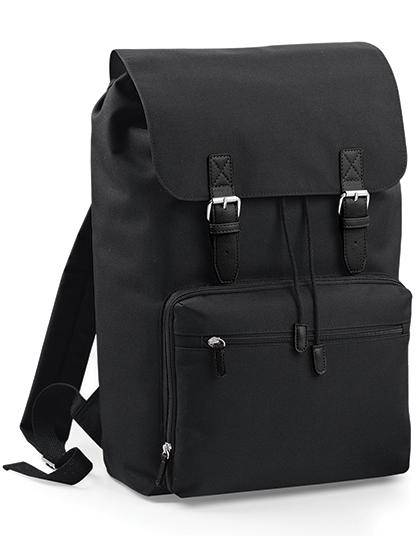 Epic Label Sacs Bagbase BG613 Sac À Dos Ordinateur Portable Vintage 30x46x17cm