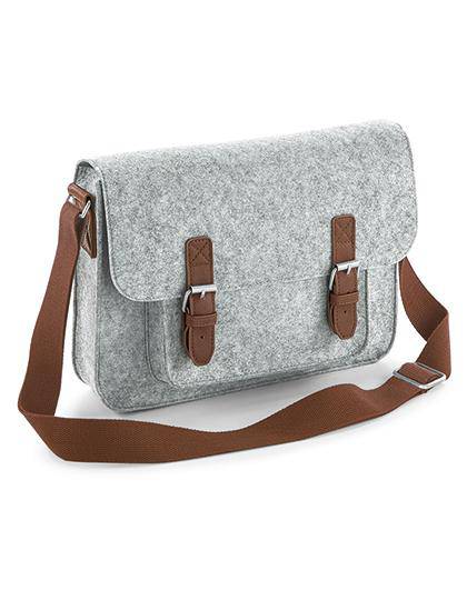 Epic Label Sacs Bagbase BG736 Premium Felt Satchel 33 x 22 x 7 cm