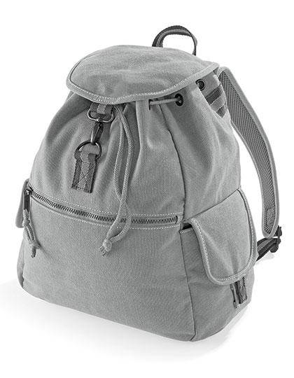Epic Label Sacs Quadra QD612 Sac À Dos Vintage En Toile