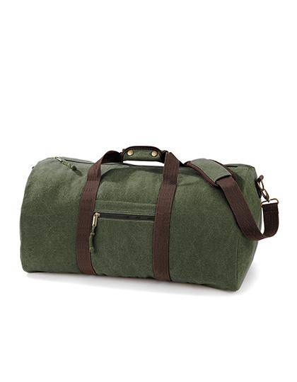 Epic Label Sacs Quadra QD613 Sac De Voyage Vintage En Toile