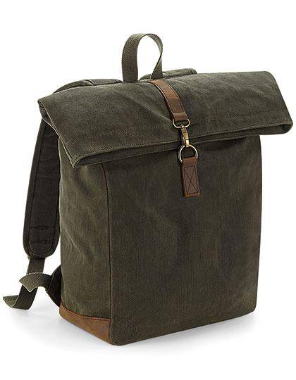 Epic Label Sacs Quadra QD655 Sac À Dos En Toile Cirée Traditionnel