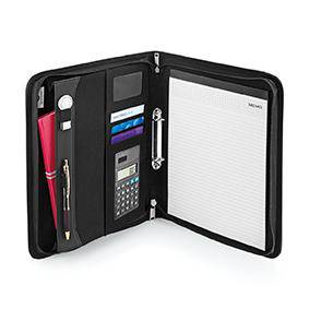 Epic Label Sacs Quadra QD803 Portfolio Burbank™ À Fermeture Zippée De Luxe