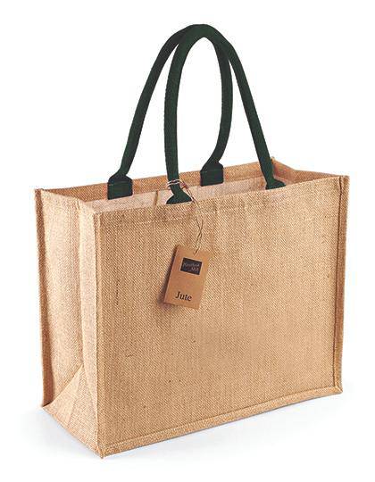 Epic Label Sacs Westford Mill WM407 Sac Shopping Classique En Jute 42x33x19cm