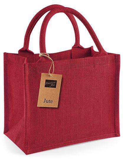 Epic Label Sacs Westford Mill WM412 Mini-Sac Cadeau En Jute 26x22x14cm