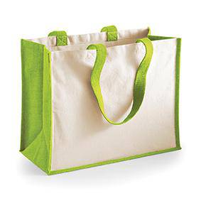 Epic Label Sacs Westford Mill WM422 Sac D'imprimeur Classique En Jute 42x33x19cm