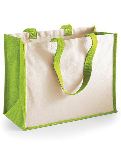 Epic Label Sacs Westford Mill WM422 Sac D'imprimeur Classique En Jute 42x33x19cm
