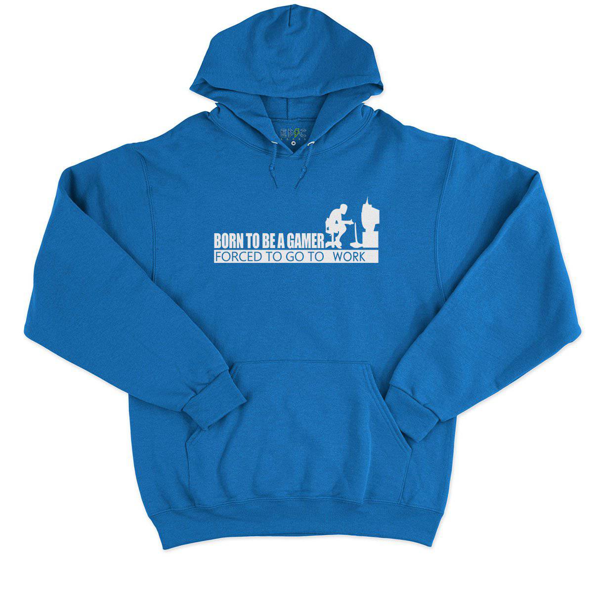 Epic Label Sweat à capuche Born To Be A Gamer Forced To Go To Work Sweat à Capuche Pour Homme