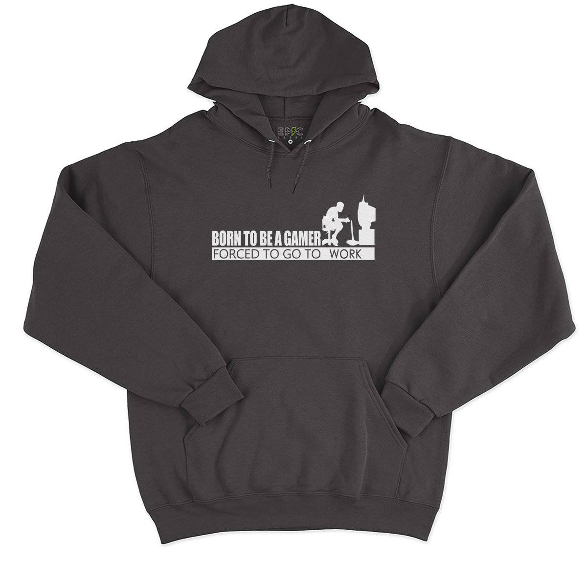 Epic Label Sweat à capuche Born To Be A Gamer Forced To Go To Work Sweat à Capuche Pour Homme