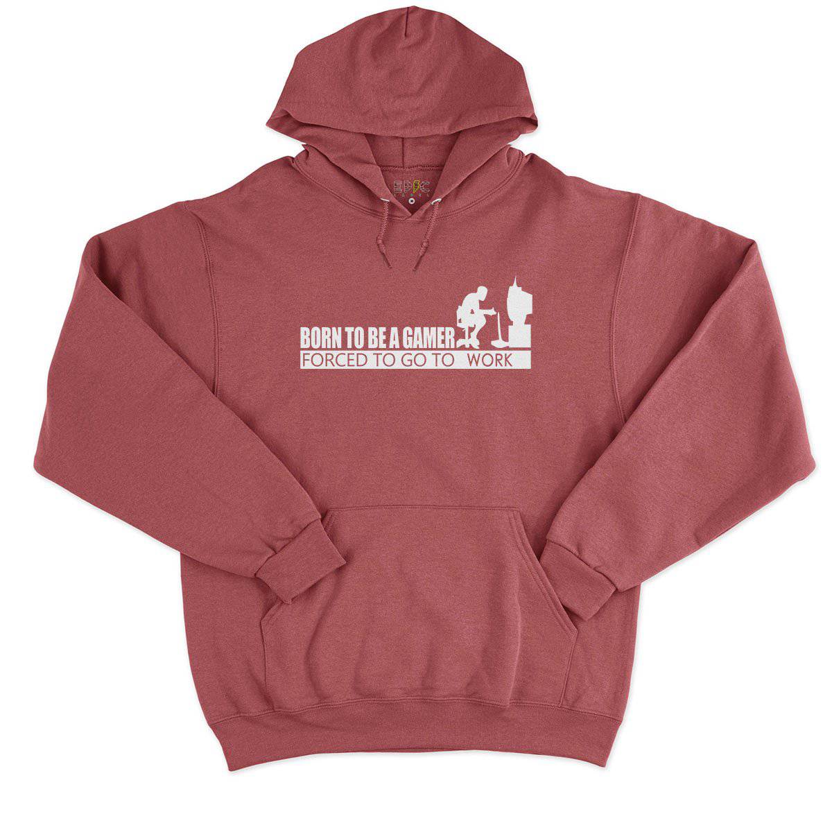 Epic Label Sweat à capuche Born To Be A Gamer Forced To Go To Work Sweat à Capuche Pour Homme