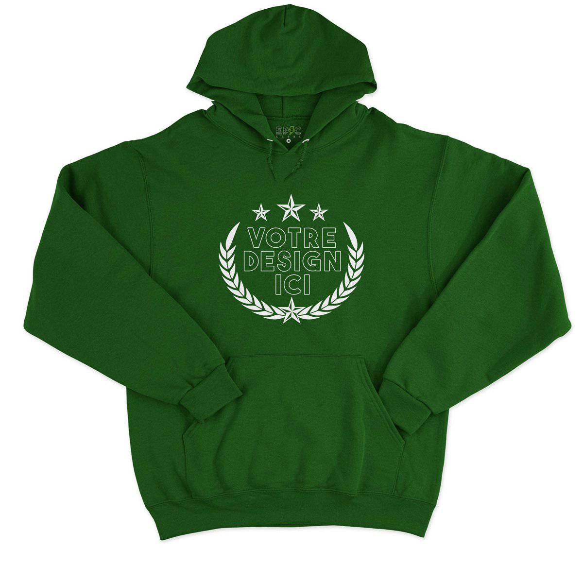Epic Label Sweat à capuche Design et Text Personnalisé Sweat à Capuche Pour Homme