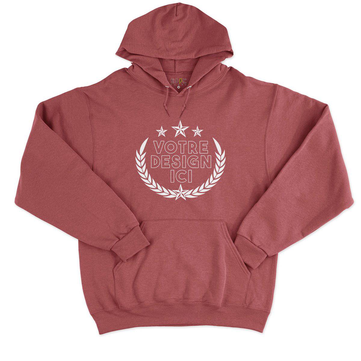 Epic Label Sweat à capuche Design et Text Personnalisé Sweat à Capuche Pour Homme