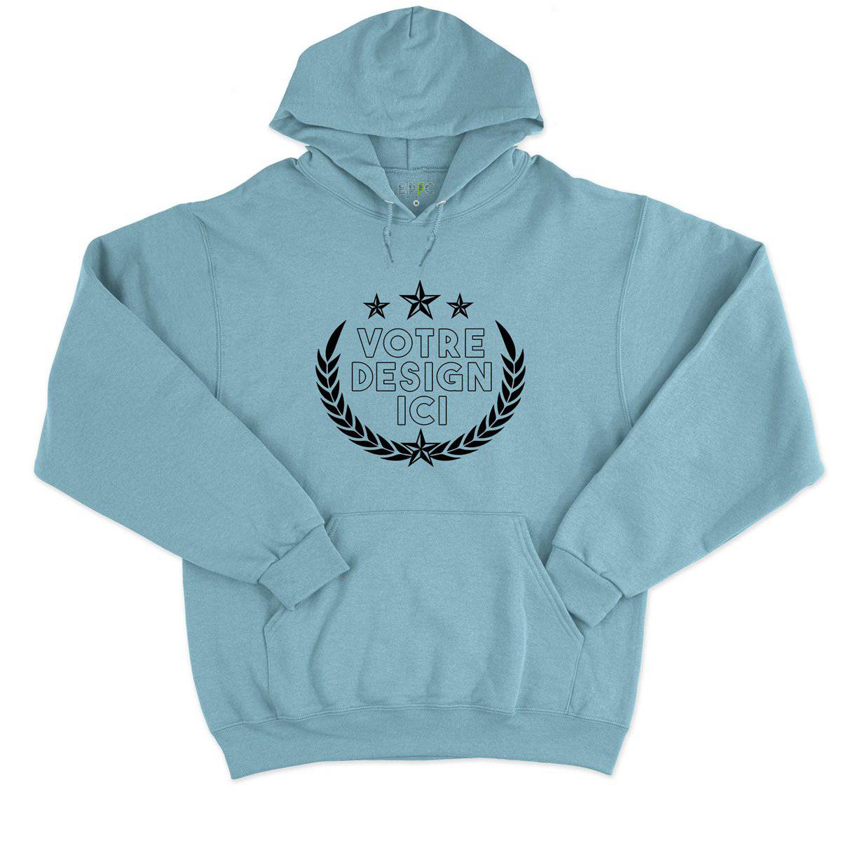 Epic Label Sweat à capuche Design et Text Personnalisé Sweat à Capuche Pour Homme