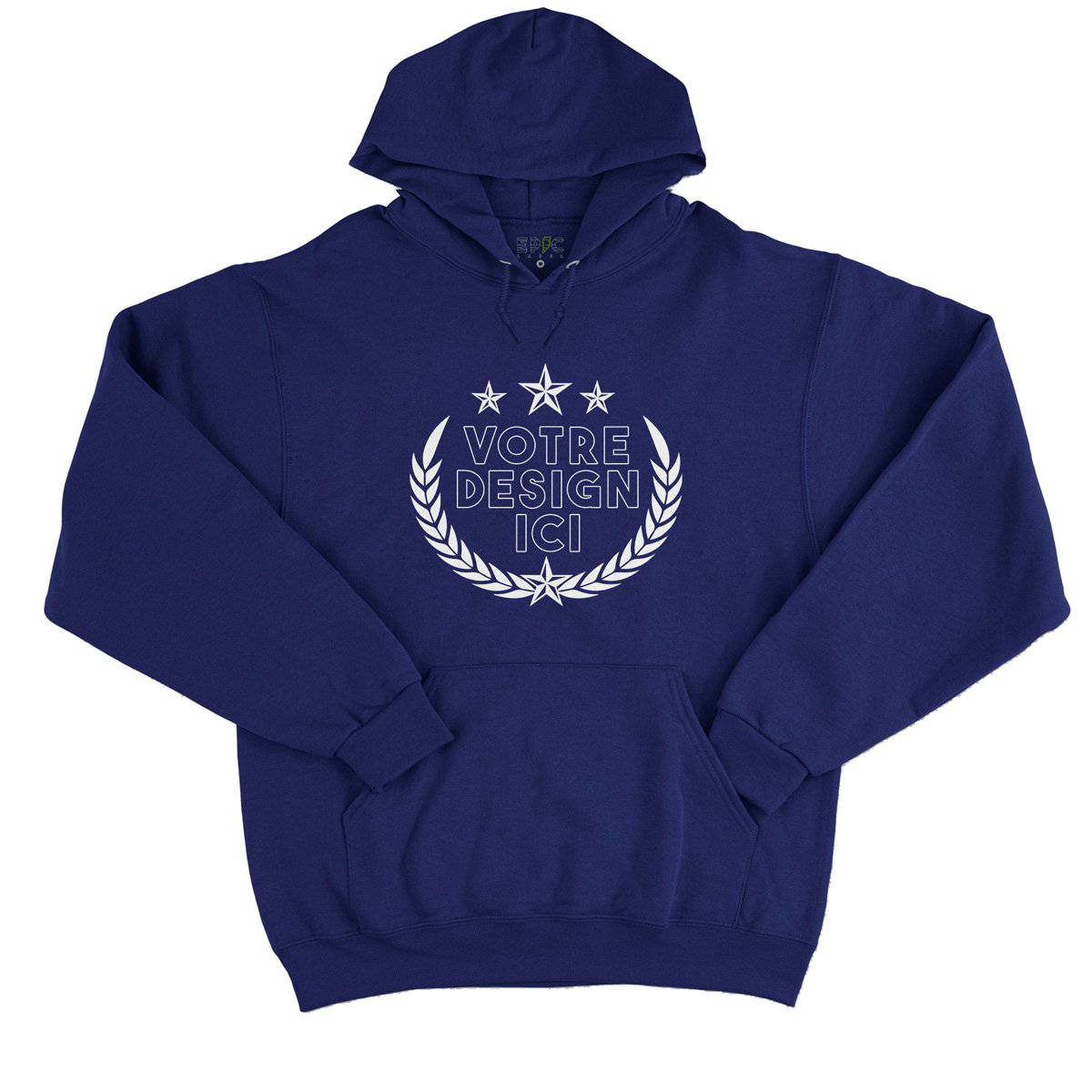 Epic Label Sweat à capuche Design et Text Personnalisé Sweat à Capuche Pour Homme