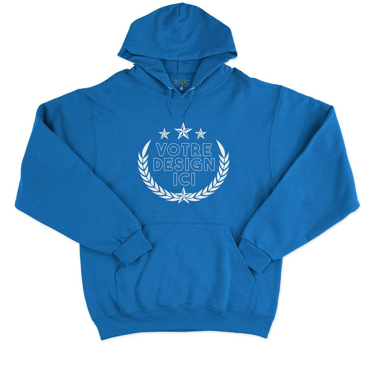 Epic Label Sweat à capuche Design et Text Personnalisé Sweat à Capuche Pour Homme