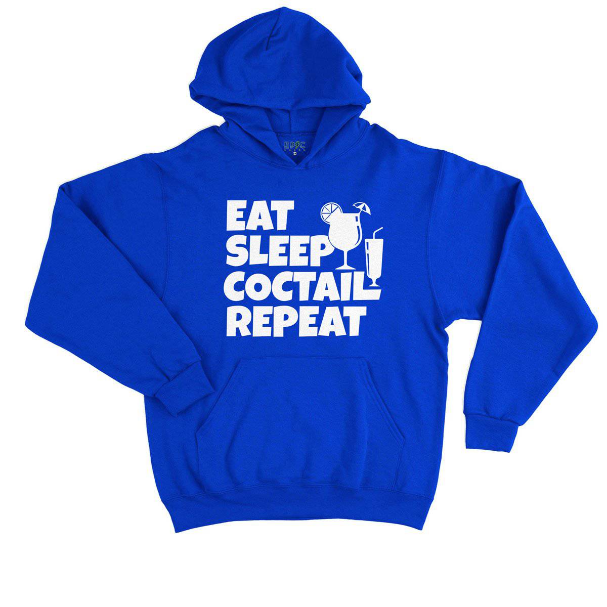 Epic Label Sweat à capuche Eat Sleep Coctail Repeat Sweat à Capuche Enfant