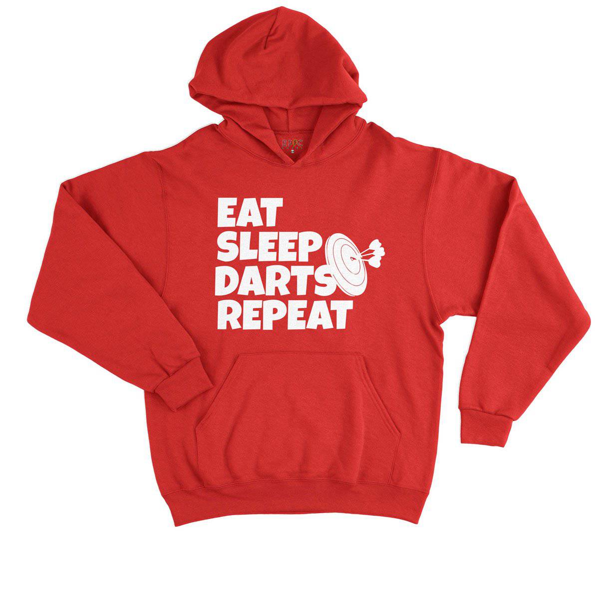 Epic Label Sweat à capuche Eat Sleep Darts Repeat Sweat à Capuche Enfant