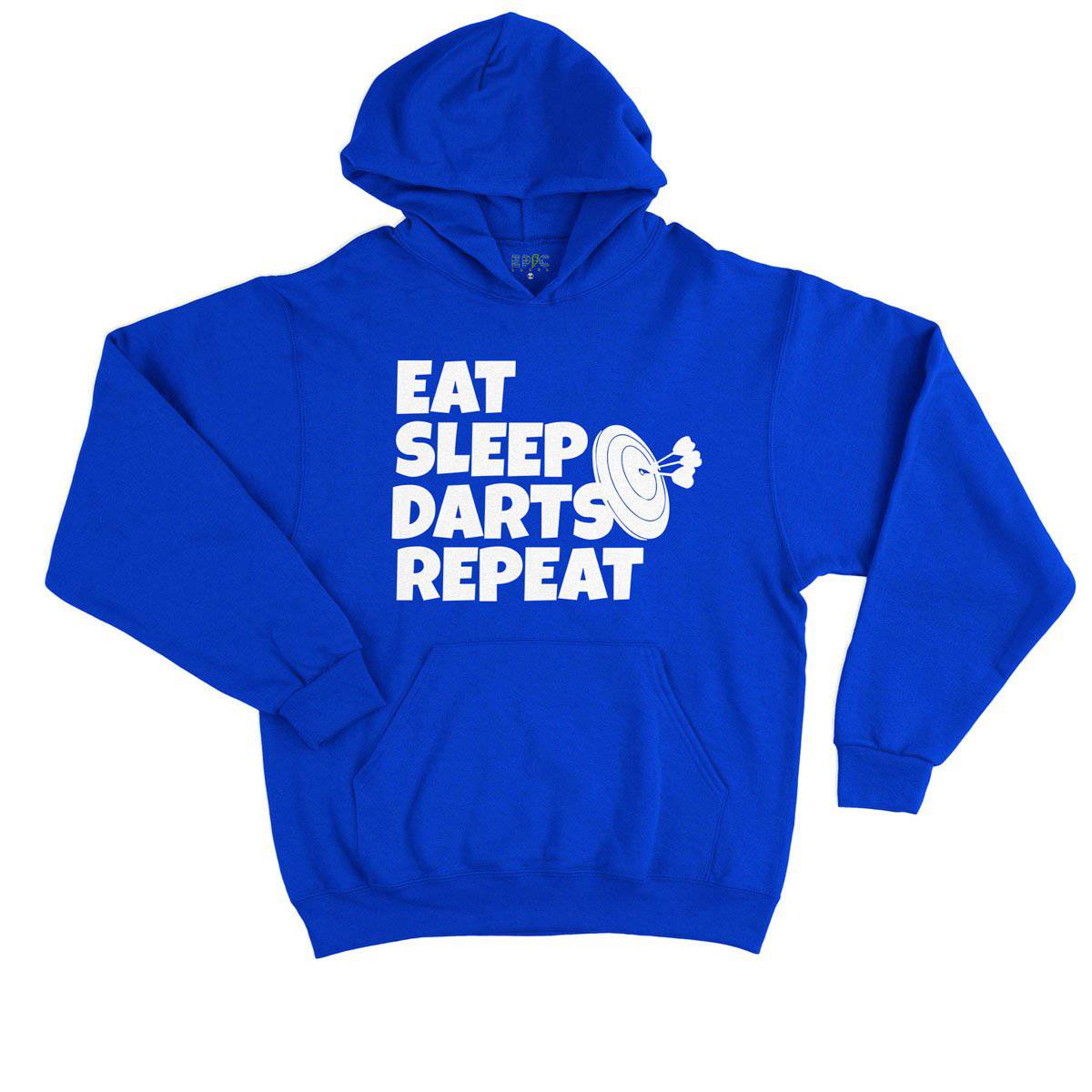 Epic Label Sweat à capuche Eat Sleep Darts Repeat Sweat à Capuche Enfant