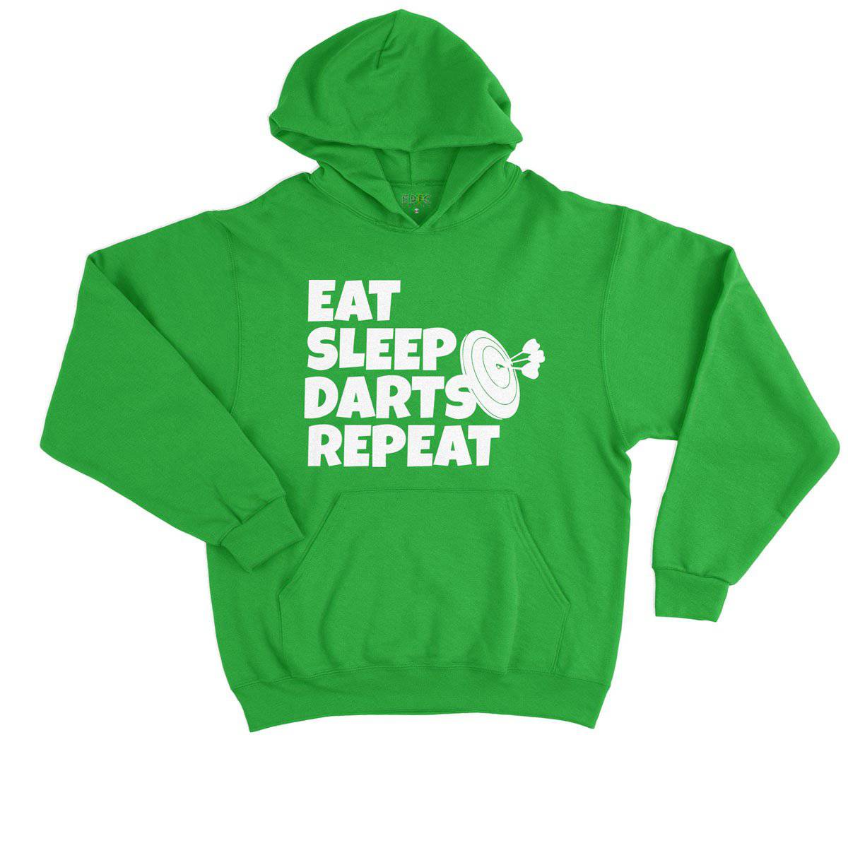 Epic Label Sweat à capuche Eat Sleep Darts Repeat Sweat à Capuche Enfant