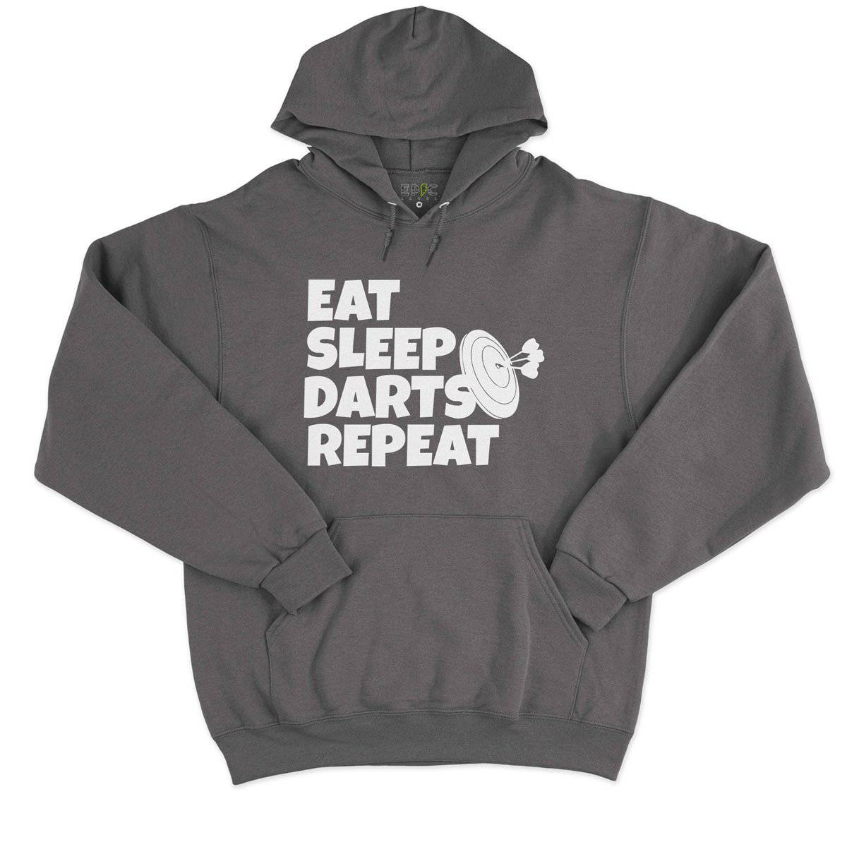Epic Label Sweat à capuche Eat Sleep Darts Repeat Sweat à Capuche Pour Homme