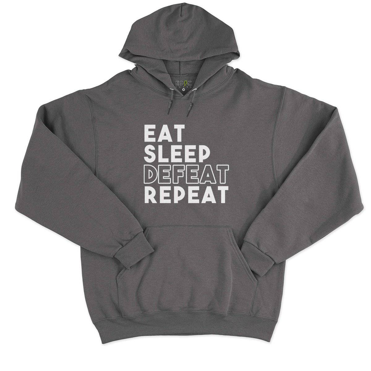 Epic Label Sweat à capuche Eat Sleep Defeat Repeat Design Sweat à Capuche Pour Homme
