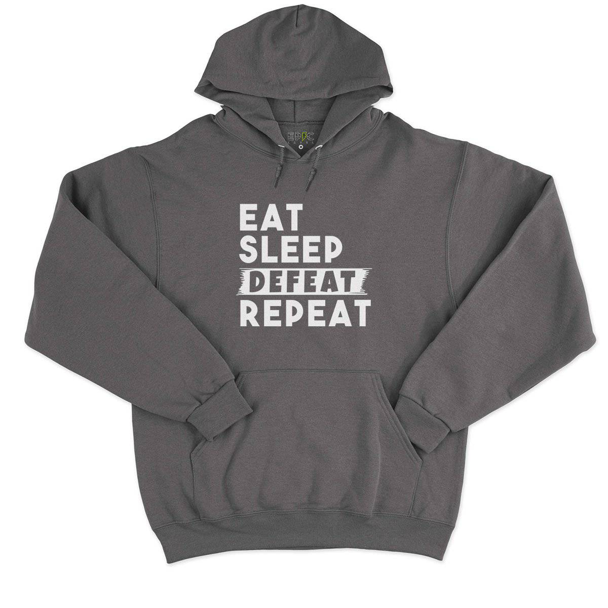 Epic Label Sweat à capuche Eat Sleep Defeat Repeat Sweat à Capuche Pour Homme