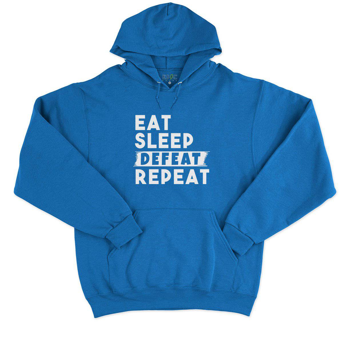 Epic Label Sweat à capuche Eat Sleep Defeat Repeat Sweat à Capuche Pour Homme