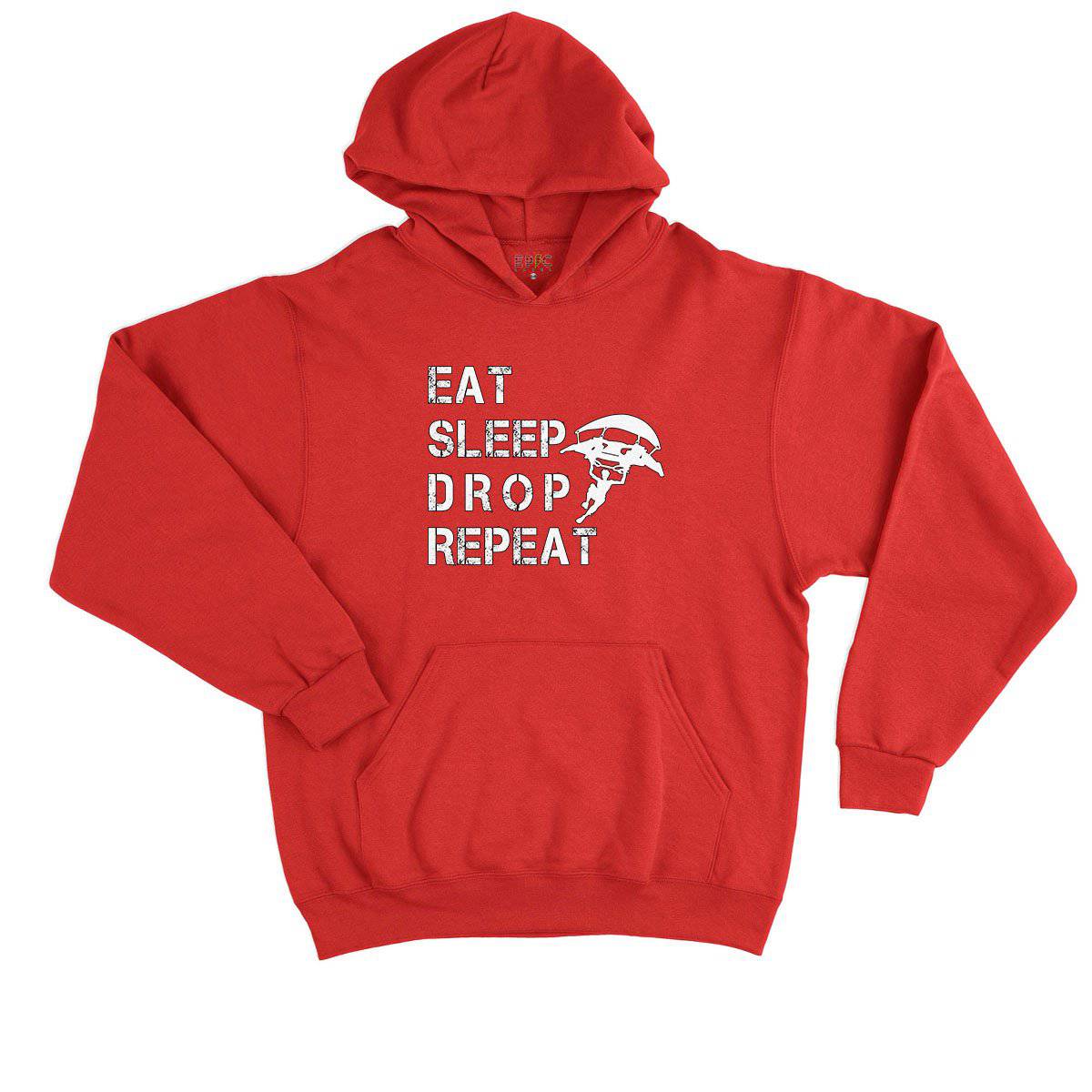 Epic Label Sweat à capuche Eat Sleep Drop Repeat Sweat à Capuche Enfant