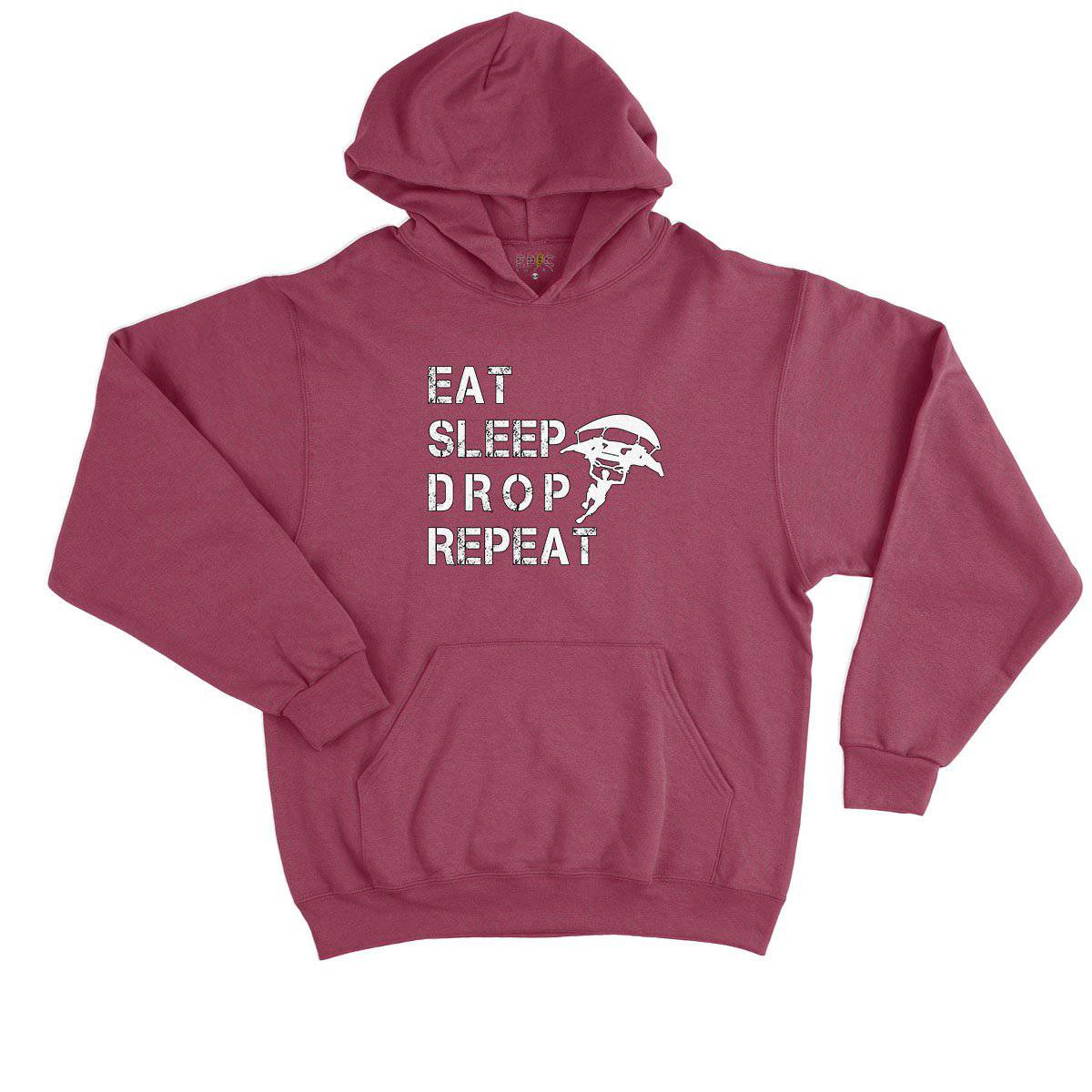 Epic Label Sweat à capuche Eat Sleep Drop Repeat Sweat à Capuche Enfant