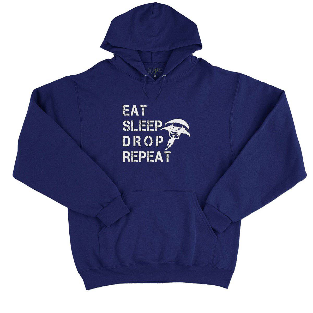 Epic Label Sweat à capuche Eat Sleep Drop Repeat Sweat à Capuche Pour Homme