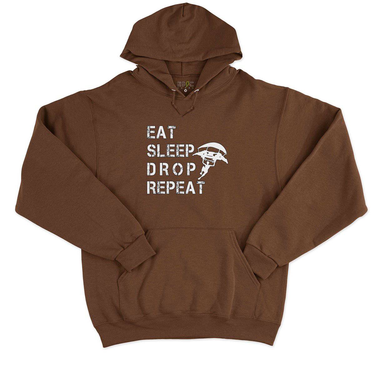 Epic Label Sweat à capuche Eat Sleep Drop Repeat Sweat à Capuche Pour Homme