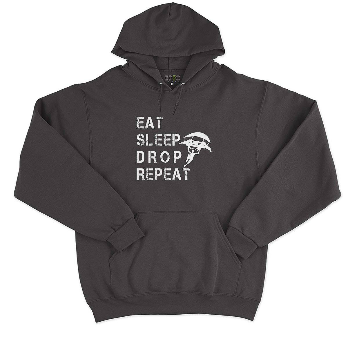 Epic Label Sweat à capuche Eat Sleep Drop Repeat Sweat à Capuche Pour Homme