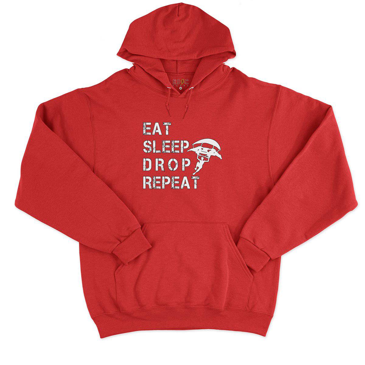 Epic Label Sweat à capuche Eat Sleep Drop Repeat Sweat à Capuche Pour Homme