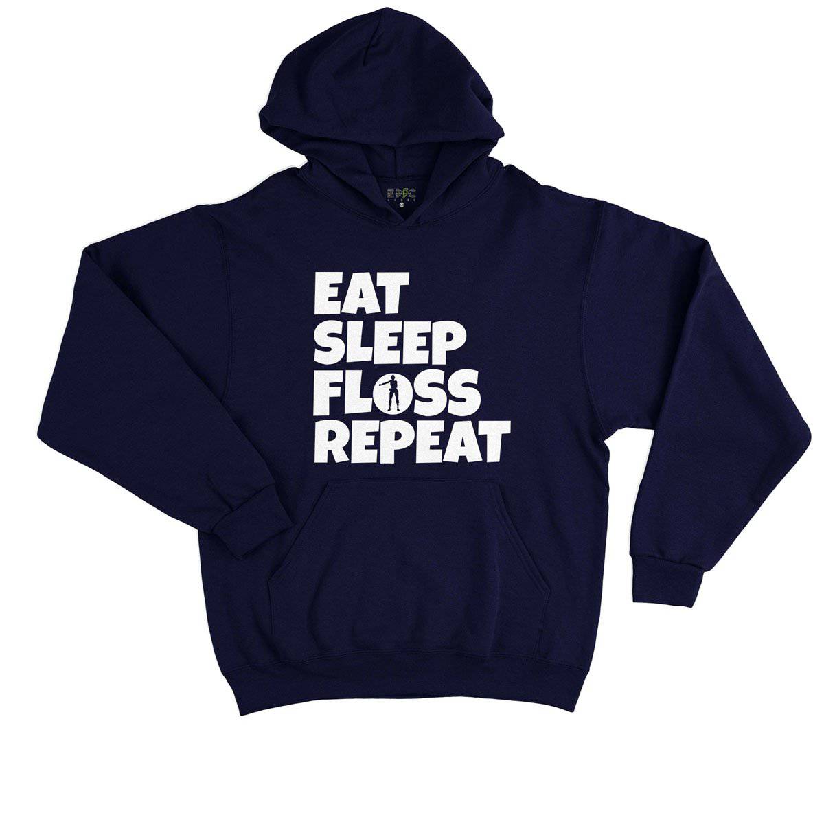 Epic Label Sweat à capuche Eat Sleep Floss Repeat Sweat à Capuche Enfant