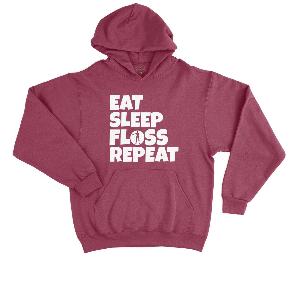 Epic Label Sweat à capuche Eat Sleep Floss Repeat Sweat à Capuche Enfant