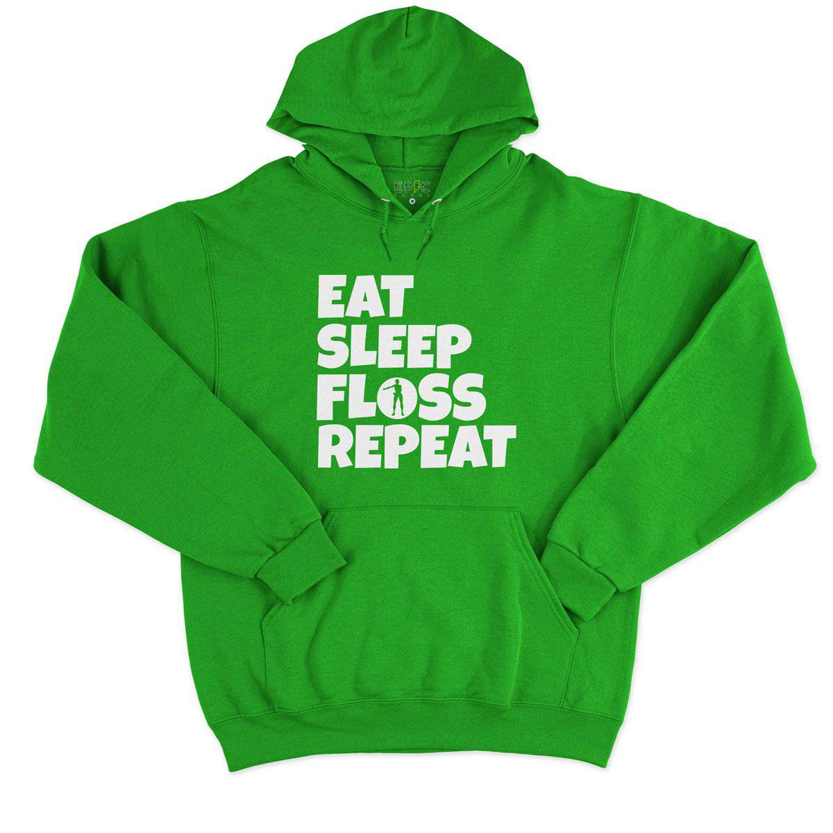 Epic Label Sweat à capuche Eat Sleep Floss Repeat Sweat à Capuche Pour Homme
