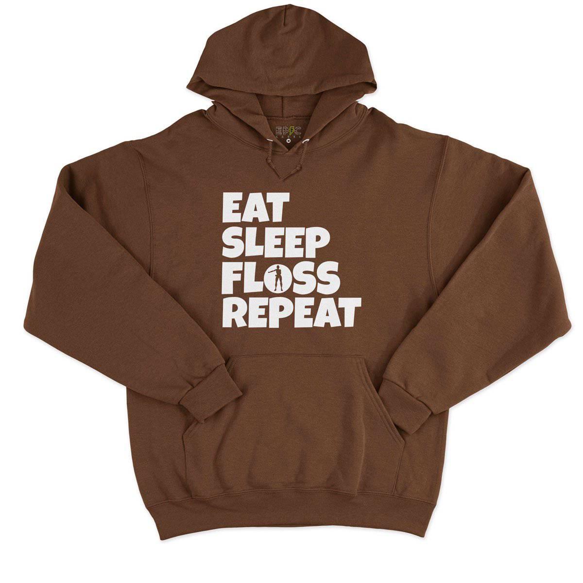 Epic Label Sweat à capuche Eat Sleep Floss Repeat Sweat à Capuche Pour Homme