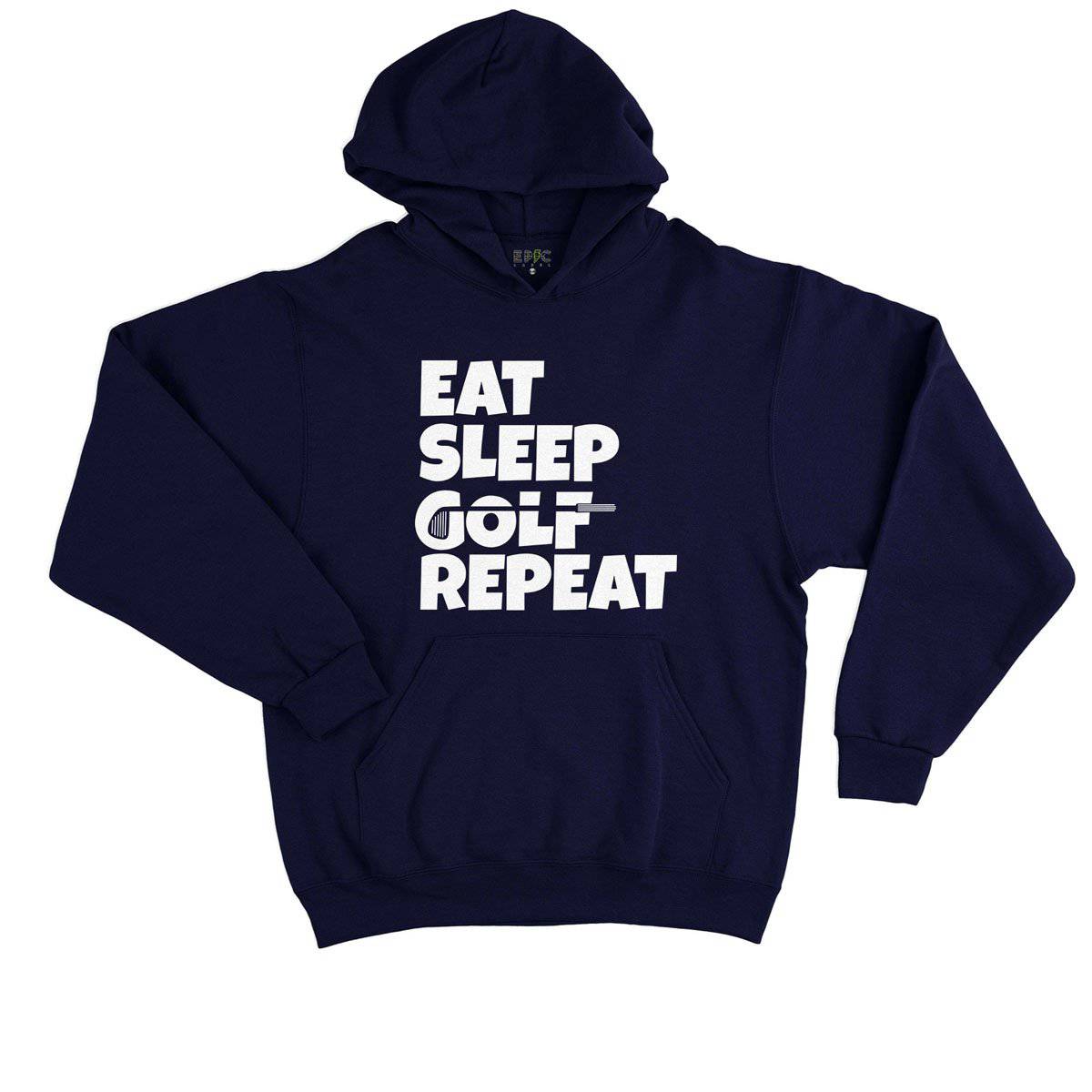 Epic Label Sweat à capuche Eat Sleep Golf Repeat Sweat à Capuche Enfant
