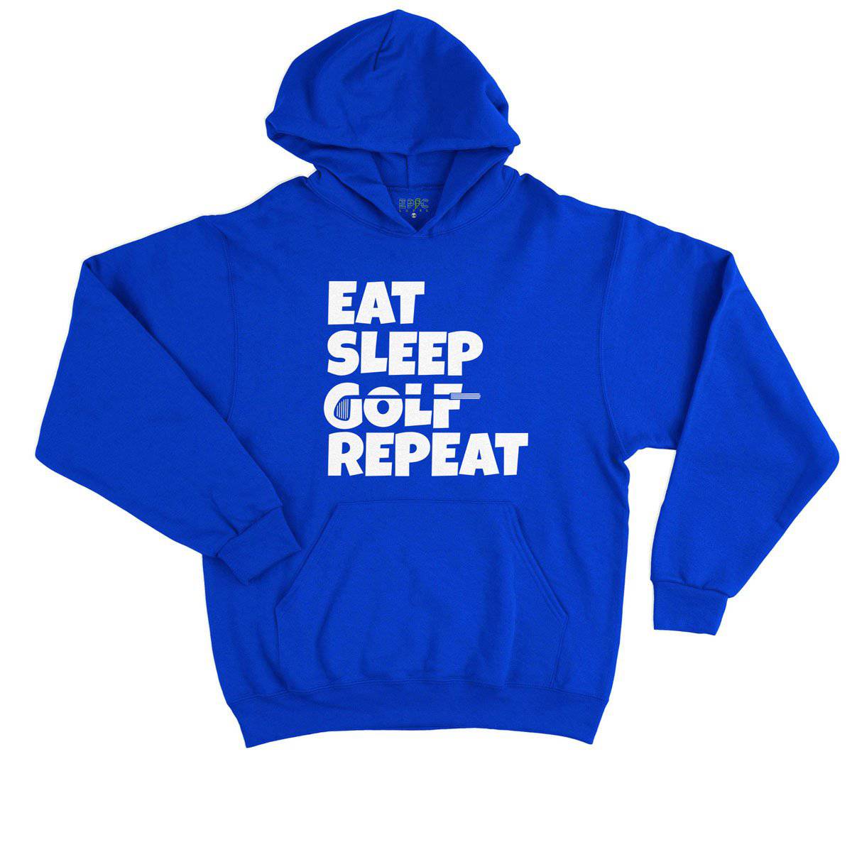 Epic Label Sweat à capuche Eat Sleep Golf Repeat Sweat à Capuche Enfant
