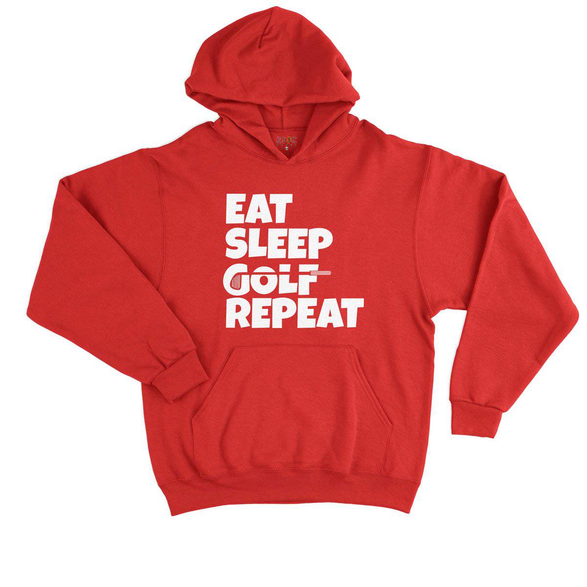 Epic Label Sweat à capuche Eat Sleep Golf Repeat Sweat à Capuche Enfant