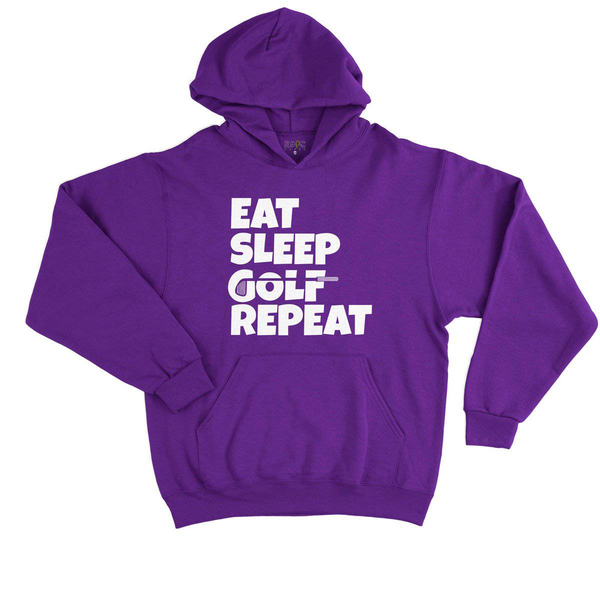Epic Label Sweat à capuche Eat Sleep Golf Repeat Sweat à Capuche Enfant